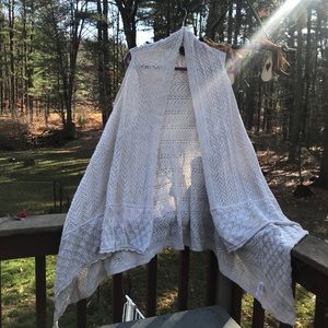 Atmosphere long knit vest